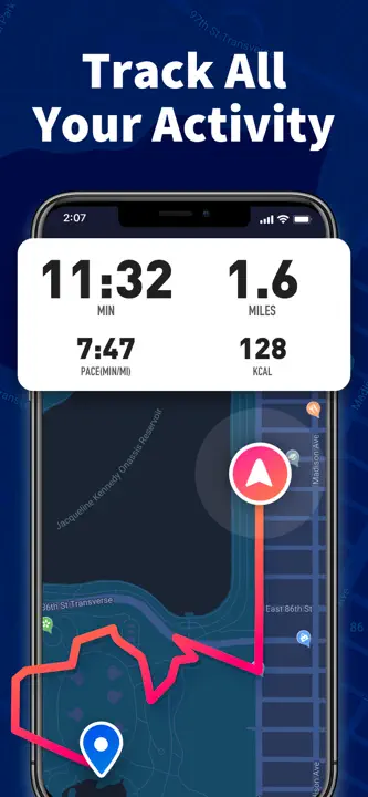 Running App : capture d’écran 1 sur 7