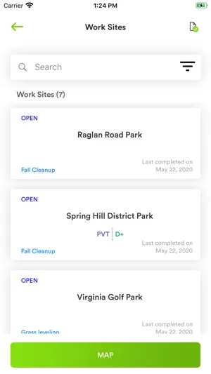 TRACKD APP screenshot 2