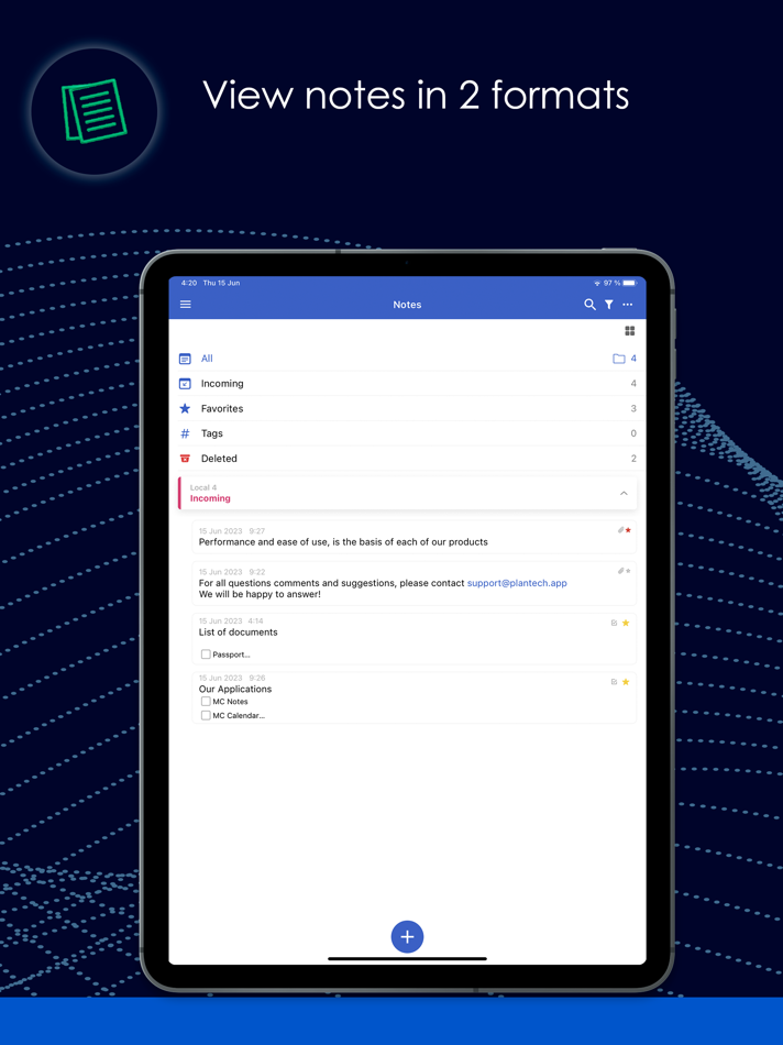 #3. MC Notes: Voice & Memos Keeper (iOS) 由: Planning Technologies LLC