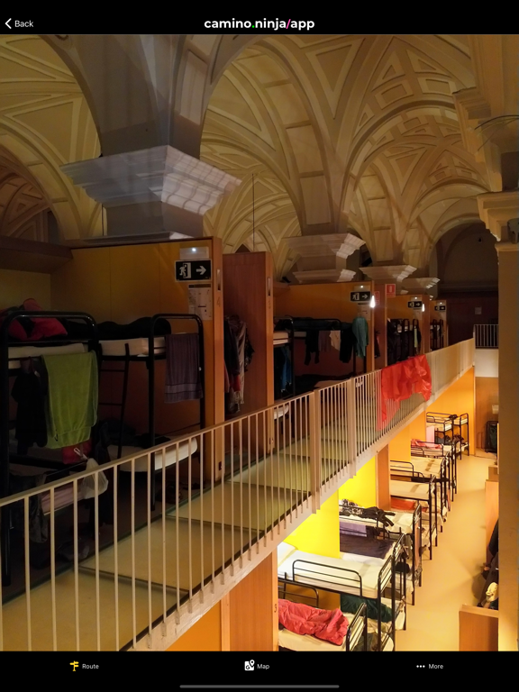 Camino Ninja App iPad screenshot 4 - Travel app