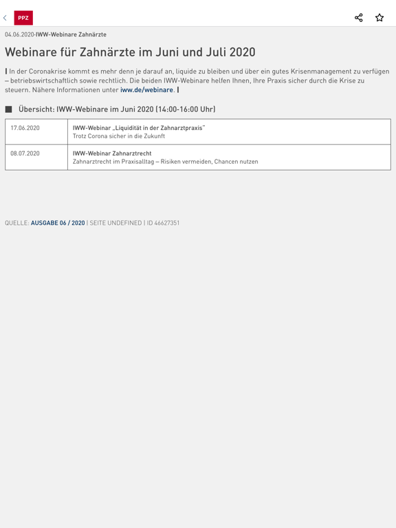 Screenshot #5 pour myIWW 2.0