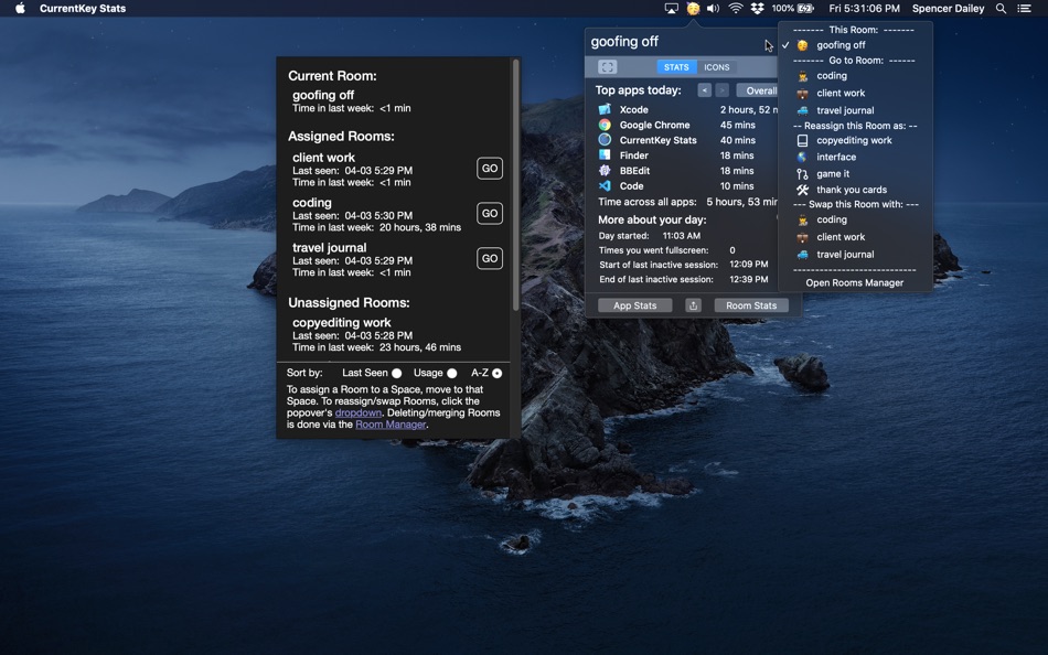 #3. CurrentKey Stats (macOS) 由: Spencer Dailey