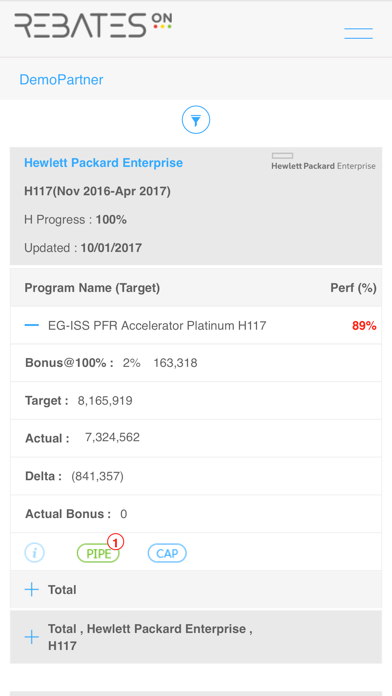 App screenshot