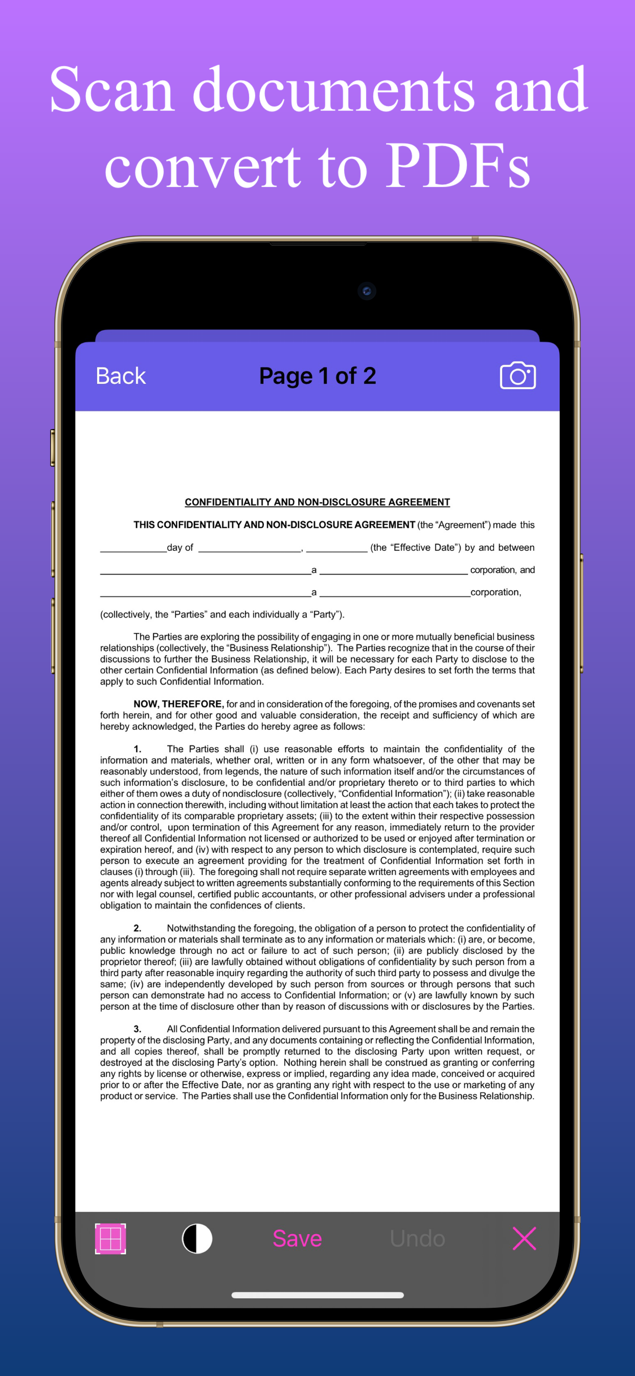 SwiftDocs: PDF Document Maker