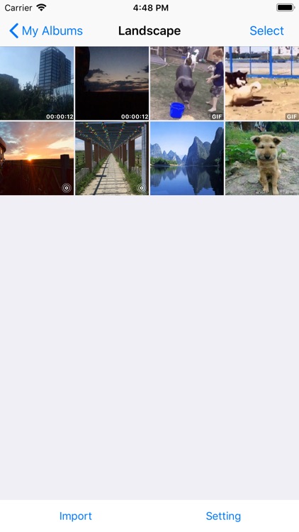 Origin Album - encrypted album