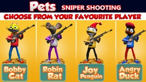 Pets Sniper Shooting kids Game screenshot