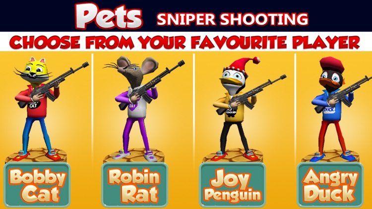 Pets Sniper Shooting kids Game screenshot-4