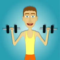 Muscle clicker: Gym game