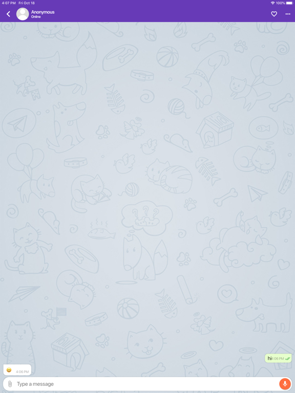 App screenshot