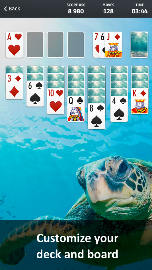 #8. Solitaire ∘ (iOS) 由: Green Panda Games