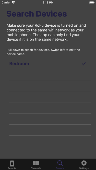 Widget Remote for Roku Screenshot 7 of 10