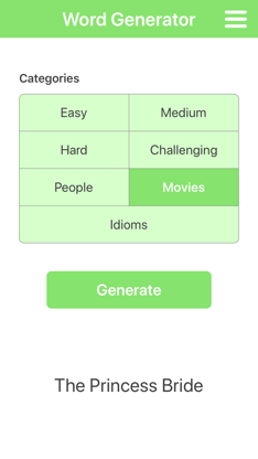 AppStash: Word Generator screenshot 1