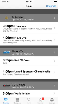 Worldwide TV iPhone image 1