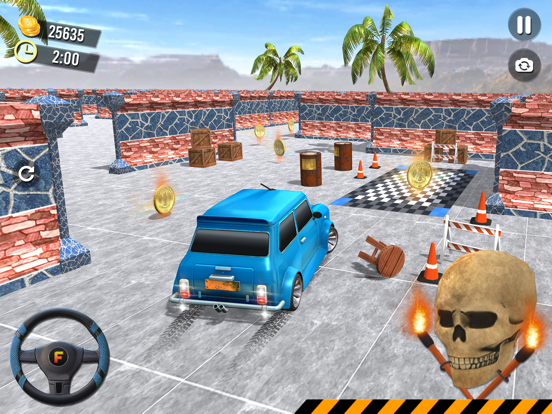 Wall Driving Car Puzzle iPad screenshot