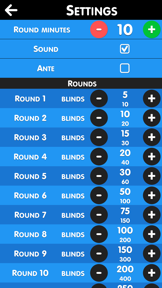 Easy Poker Timer screenshot