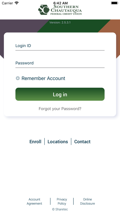 Southern Chautauqua FCU Screenshot