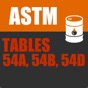 ASTM Tables: 54A, 54B, 54D app download