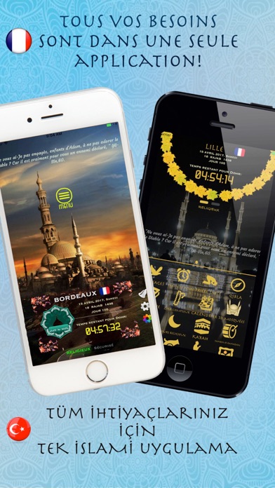 Screenshot #1 pour Namaz Vakti - Horaires prières