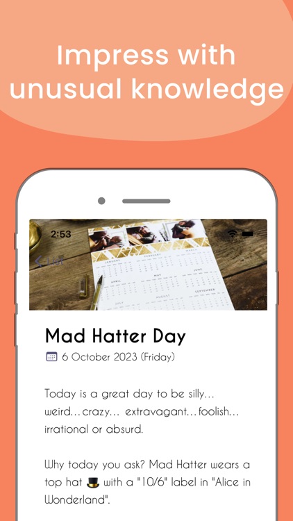 Holiday Today Calendar screenshot-3