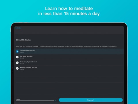 Abide - Bible Meditation Sleepのおすすめ画像4