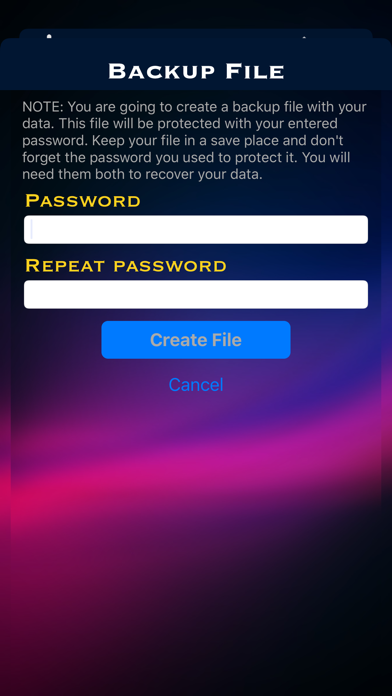 Password Control iPhone screenshot 3 - Utilities app