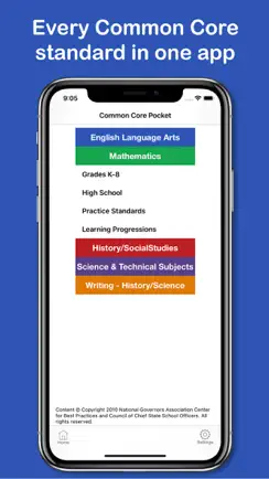 Common Core Pocket iPhone image 1