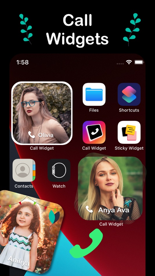 #5. Call Widget : Speed Dial Pro (iOS) 由: Amit Verma