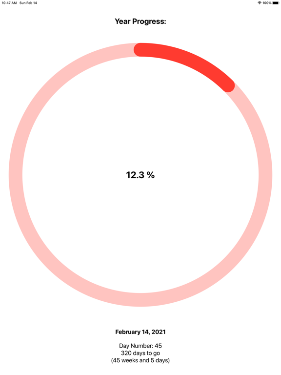 Screenshot #4 pour My Year Progress