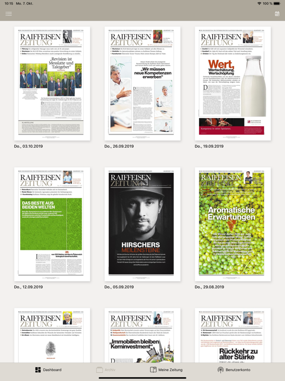 Screenshot #5 pour Raiffeisenzeitung