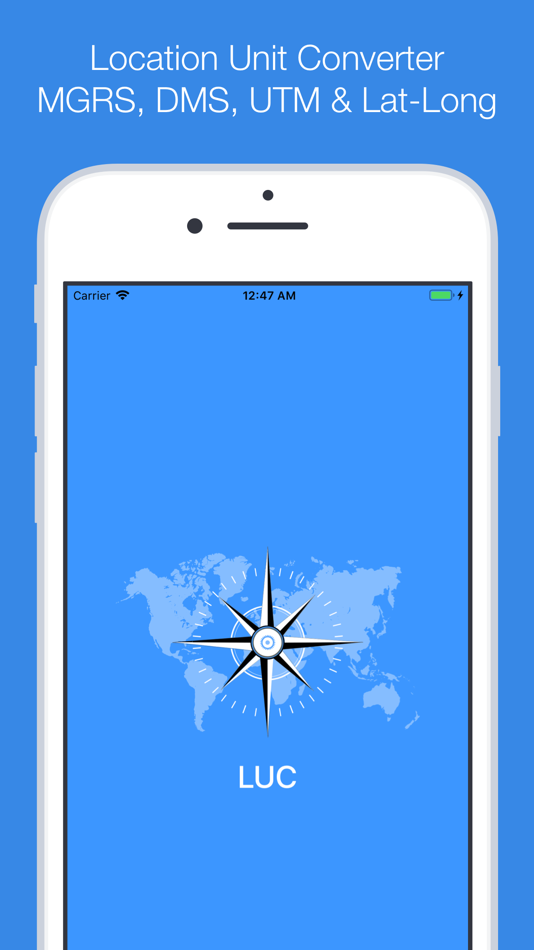#1. MGRS, UTM & DMS - LUC (iOS) 来自: Mustafa Ismail ALKAN