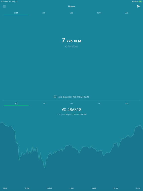 Screenshot #4 pour LOBSTR Wallet: Buy XLM & XRP