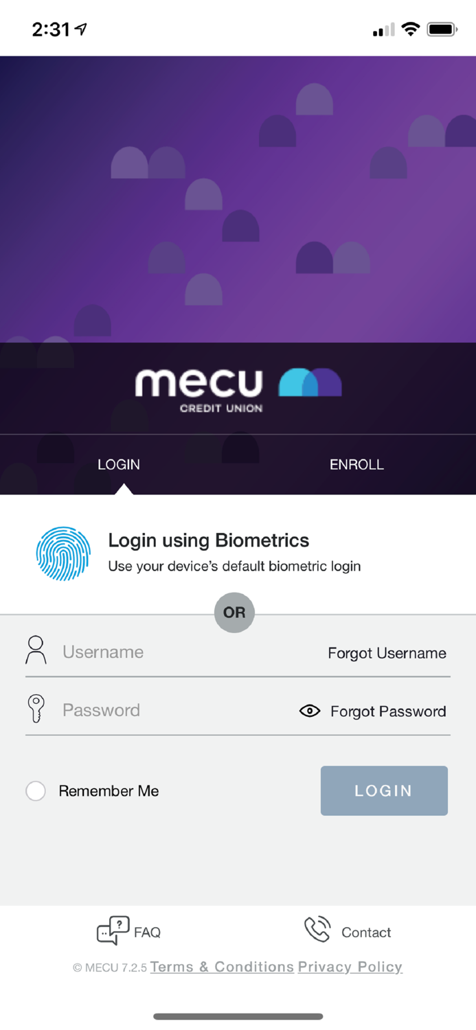 MECU Cards App