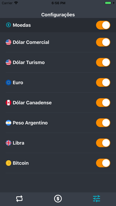 Cotação Hoje (Dólar e Euro) Screenshot