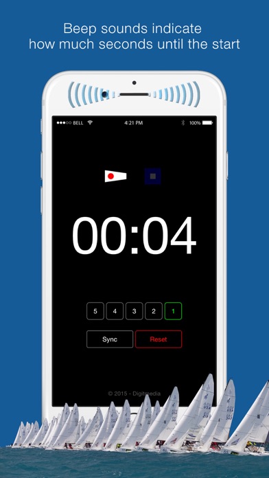 Regatta Timer Watch Screenshot