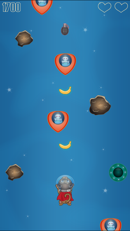 #2. Banana Space (iOS) 由: Emil Starup