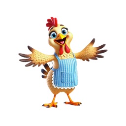 Mother Hen Stickers