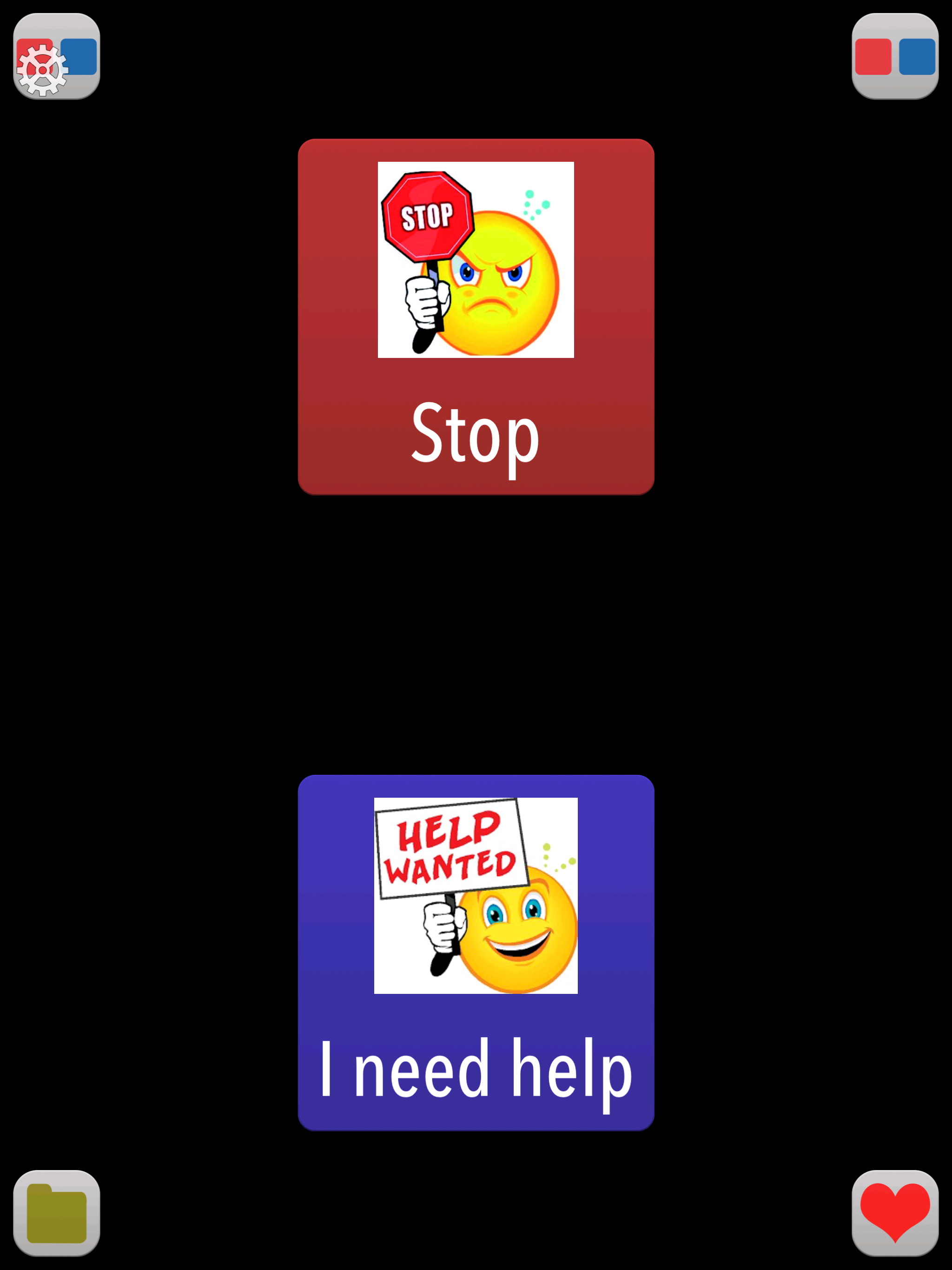 Make a Choice - AAC Buttons