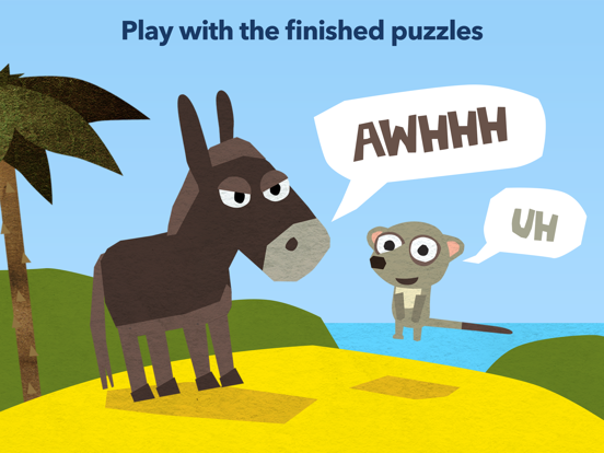 Fiete Puzzle - KidsKlub iPad screenshot 4 - Education app