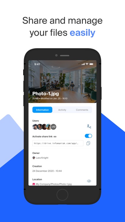 Infomaniak kDrive screenshot-3