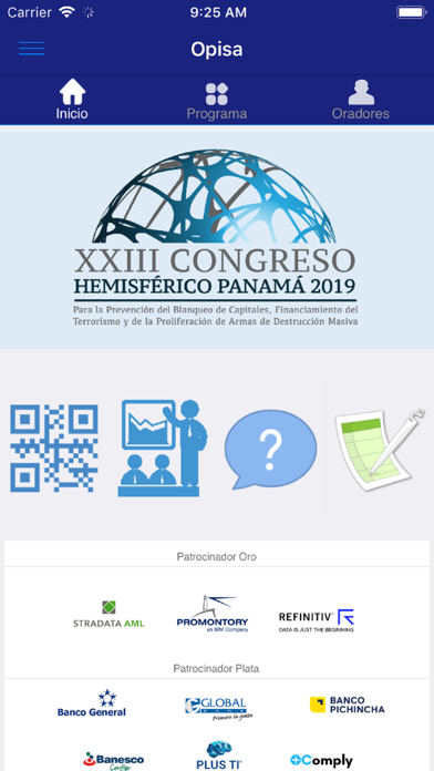 Eventos Opisa Screenshot