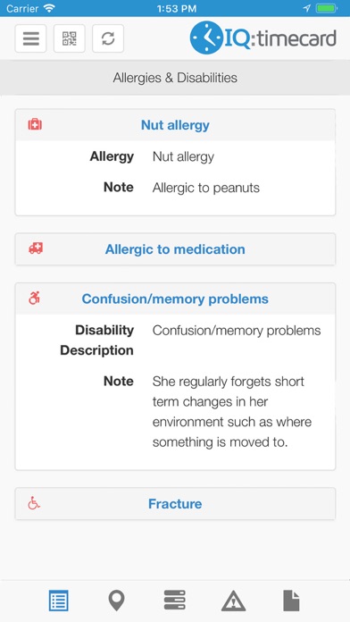 IQTimecard Screenshot
