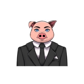 Snímky obrazovky (5) Office Piglet Stickers