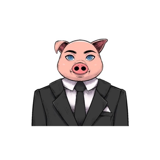 Office Piglet Stickers