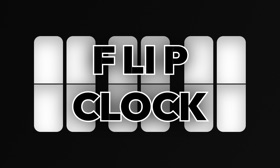 螢幕擷取畫面 (2) FlipClock: TV