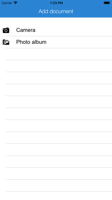 Efalia ECM Mobile Screenshot