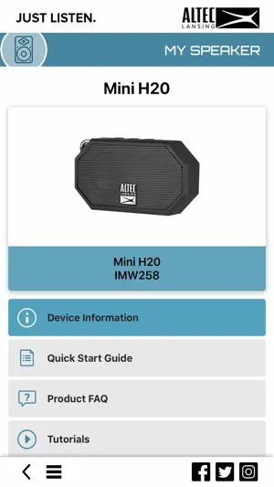 Altec Lansing Just Listen screenshot 3