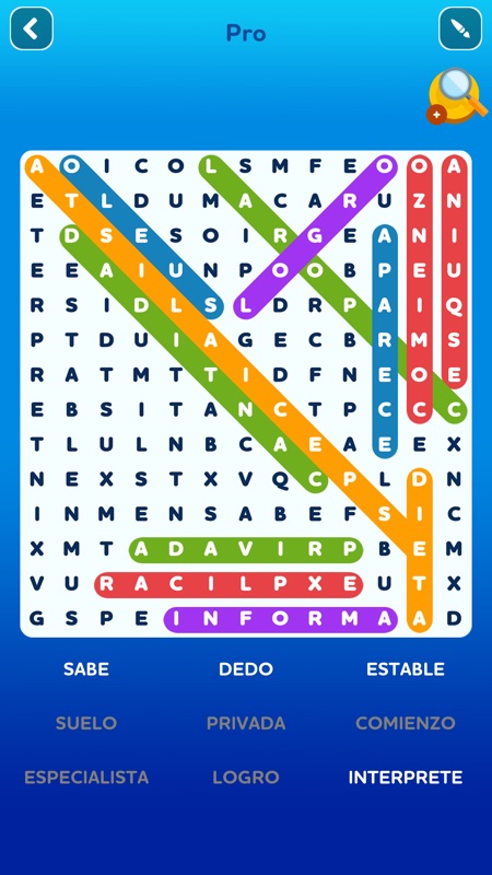 Sopas de Letras Word Search screenshot 7