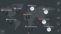 map:clock - World Map & Clock screenshot 3