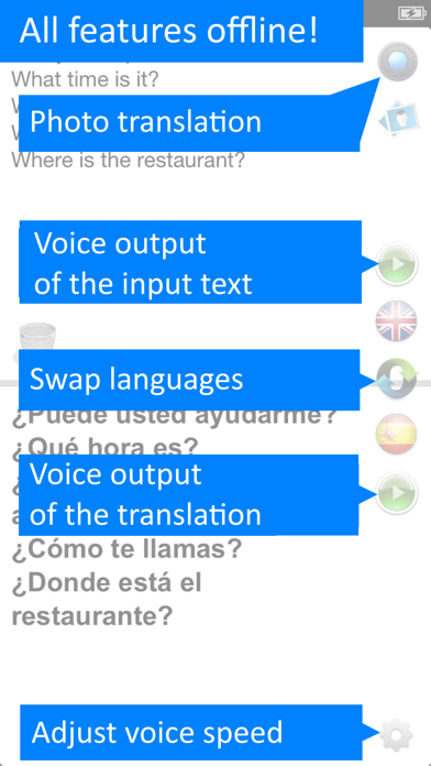 Offline Translator Pro 8 lang Screenshot