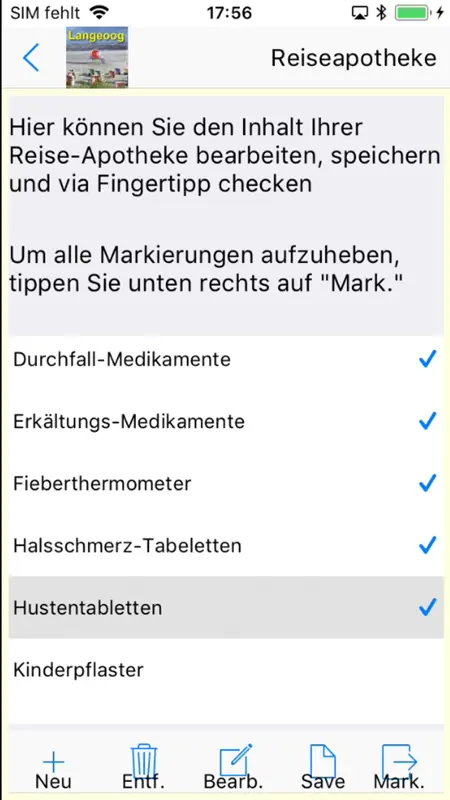 Langeoog App für den Urlaub screenshot 9 of 10